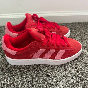 Red and Pink Adidas